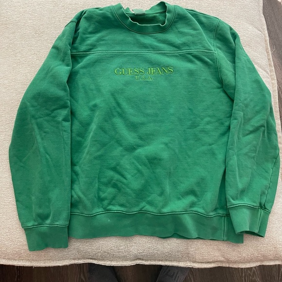 GUESS Farmers Market Crewneck Sweatshirt - Picture 1 of 3